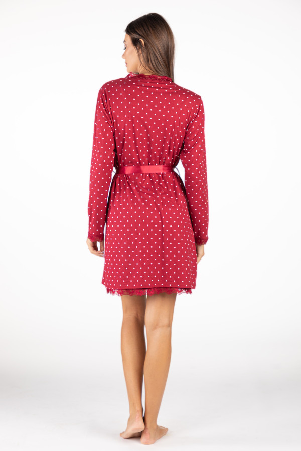 SF женски сет ноќница DOTS FW24 